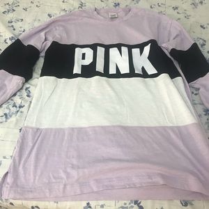 Pink long sleeve t shirt